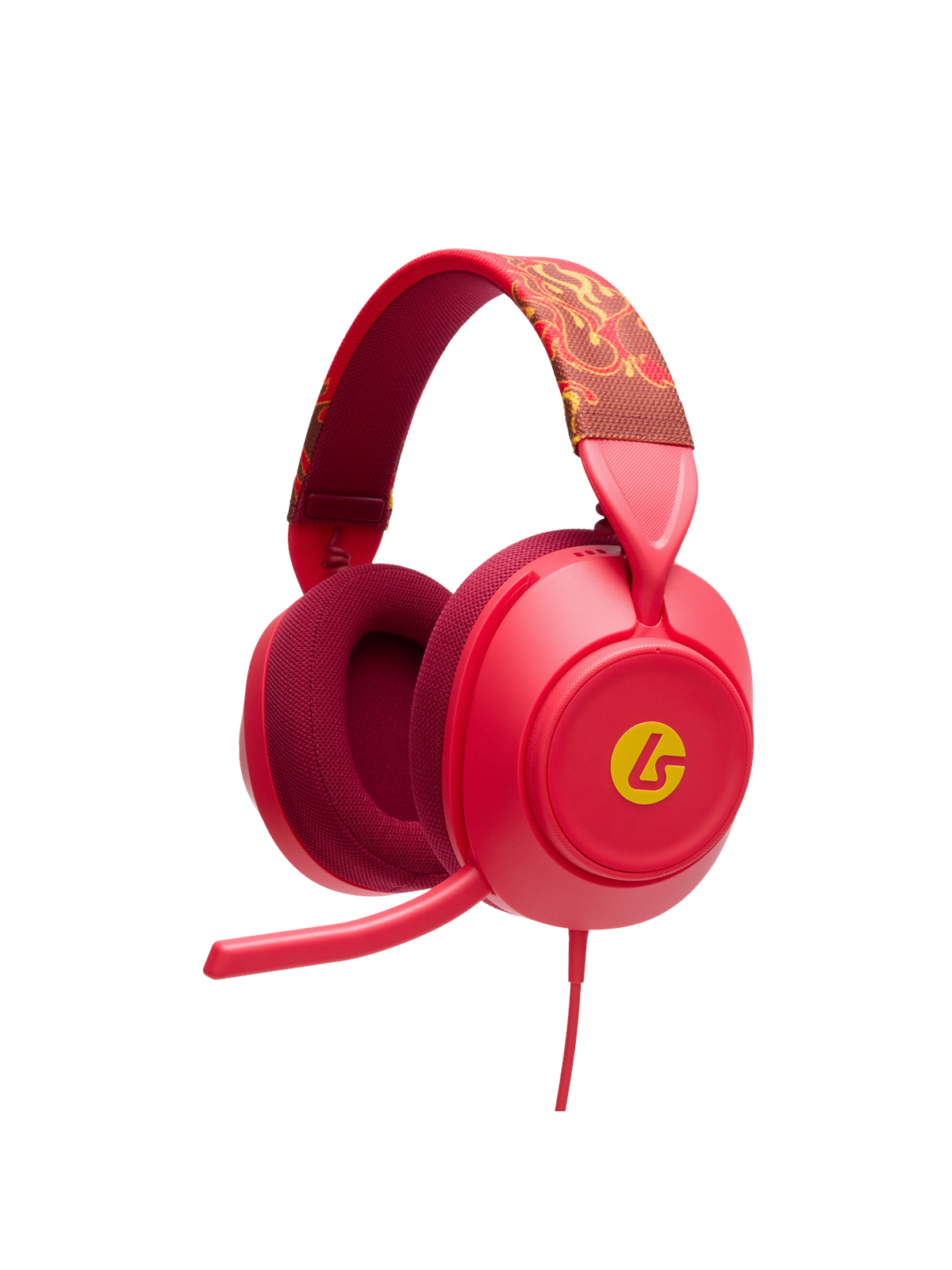 PowerA Kabelgebundener Gaming-Headset LucidSound LS10X Gen 2 für Xbox Series X|S - Rote Glut