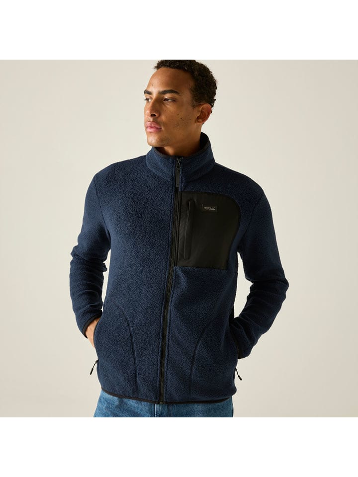 Regatta Fleecejacke "Frankie Borg" in Dunkelblau - M