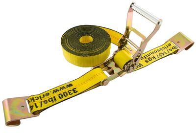Erickson Manufacturing Erickson Ratchet Strap with Flat Hooks