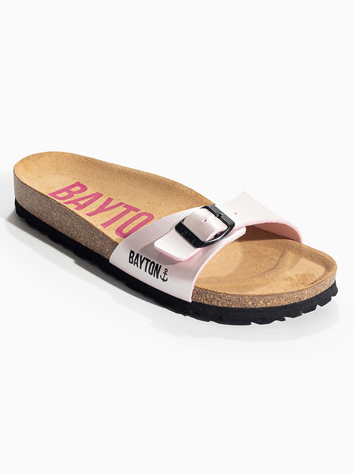 BACKSUN Pantoletten "Zephyr" in Rosa - 42