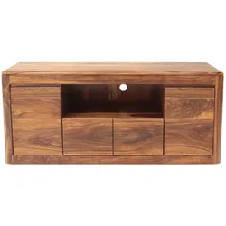 Fernsehtisch Tina 140x60x45 aus Sheesham-Massivholz