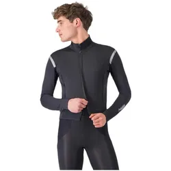Castelli, Herren, Velojacke, Perfetto RoS 3, Grau, Schwarz, Silber