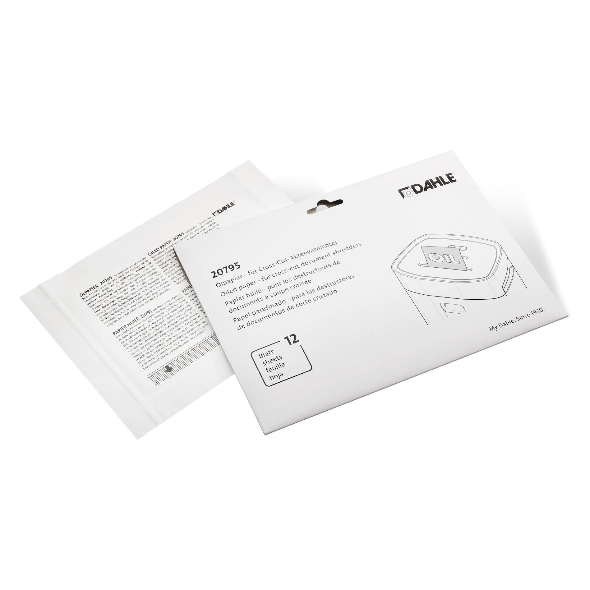 Dahle lpapier f?r Aktenvernichter 12 Stk (71-20795-16973)