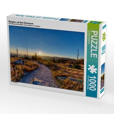 CALVENDO Puzzle Morgens auf dem Dreisessel 1000 Teile Puzzle quer | 1000 Teile Lege-Größe 64 × 48 cm Foto-Puzzle für glückliche Stunden