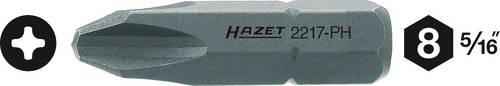 Hazet 2217-PH4 Kreuzschlitz-Bit Antrieb: 5/16" (8 mm) Abtrieb: Kreuzschlitz Phillips PH 4 38mm
