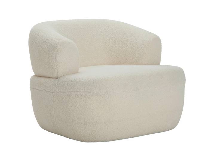 Carryhome Sessel, Creme, 82x64x80 cm, Wohnzimmer, Sessel, Sonstige Sessel