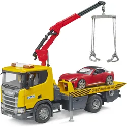 Bruder Scania Super 560R Abschlepp-LKW m. L+S Modul + Roadster