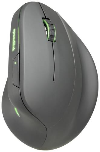SpeedLink PIAVO PRO Illuminated Maus Funk Optisch Schwarz 5 Tasten 1200 dpi, 2400 dpi, 3200 dpi Ergonomisch, Beleuchtet