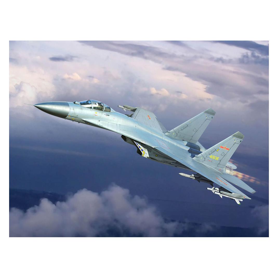 Trumpeter PLAAF J-11B fighter (03915)