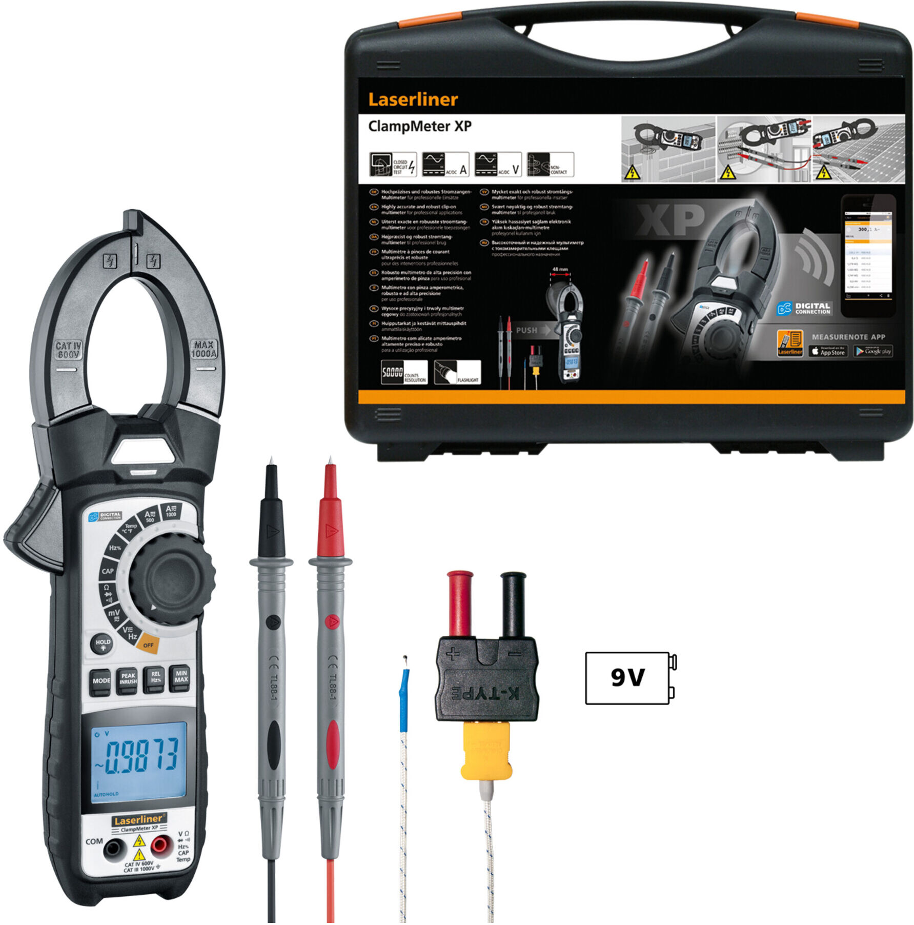 Laserliner Multimeter ClampMeter XP (083.043A)