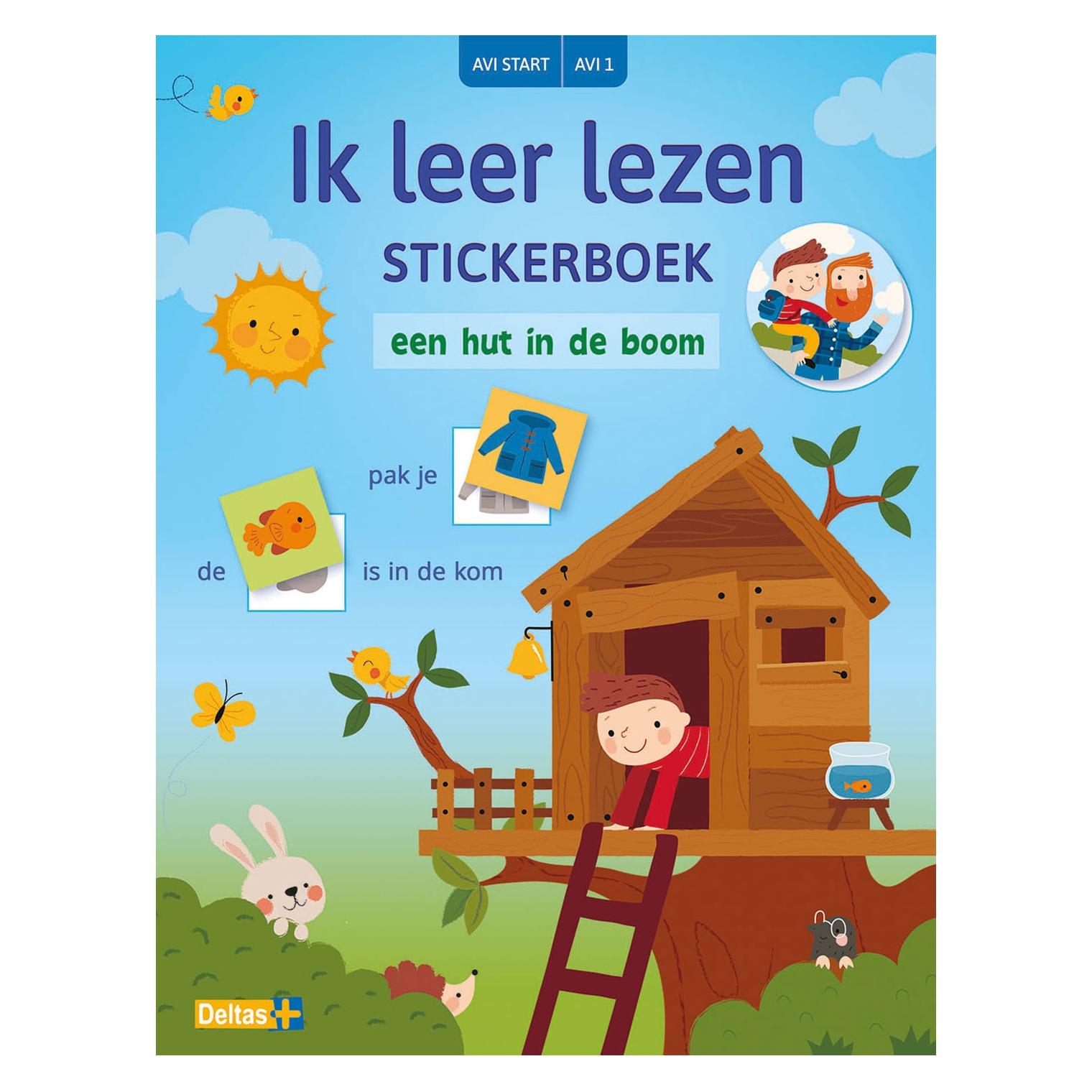 Deltas Ich lerne Lesen - Stickerbuch: Eine Hütte im Baum (AVI Start) (77202996)