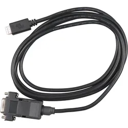 Victron Energy VE.Direct auf RS232 ASS030520500 Adapter-Kabel, Batterie Zubehör, Schwarz
