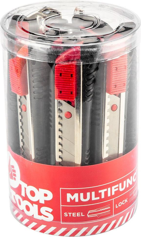 Grupa Topex Set van 12 Breekmessen van 18 mm