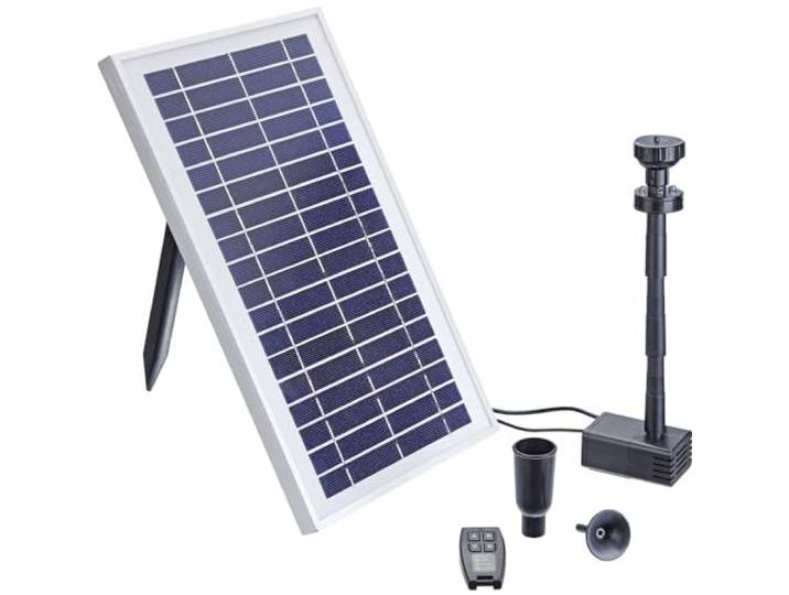 Pontec Jeux d'eau pondosolar 600 Control\, Noir
