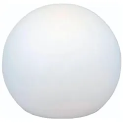 Newgarden, Gartenbeleuchtung, BULY 50 LED runde Terrassenleuchte im Kugel-Design 50cm E27 Innen & Aussen IP65 (600 lm, E27, IP65)