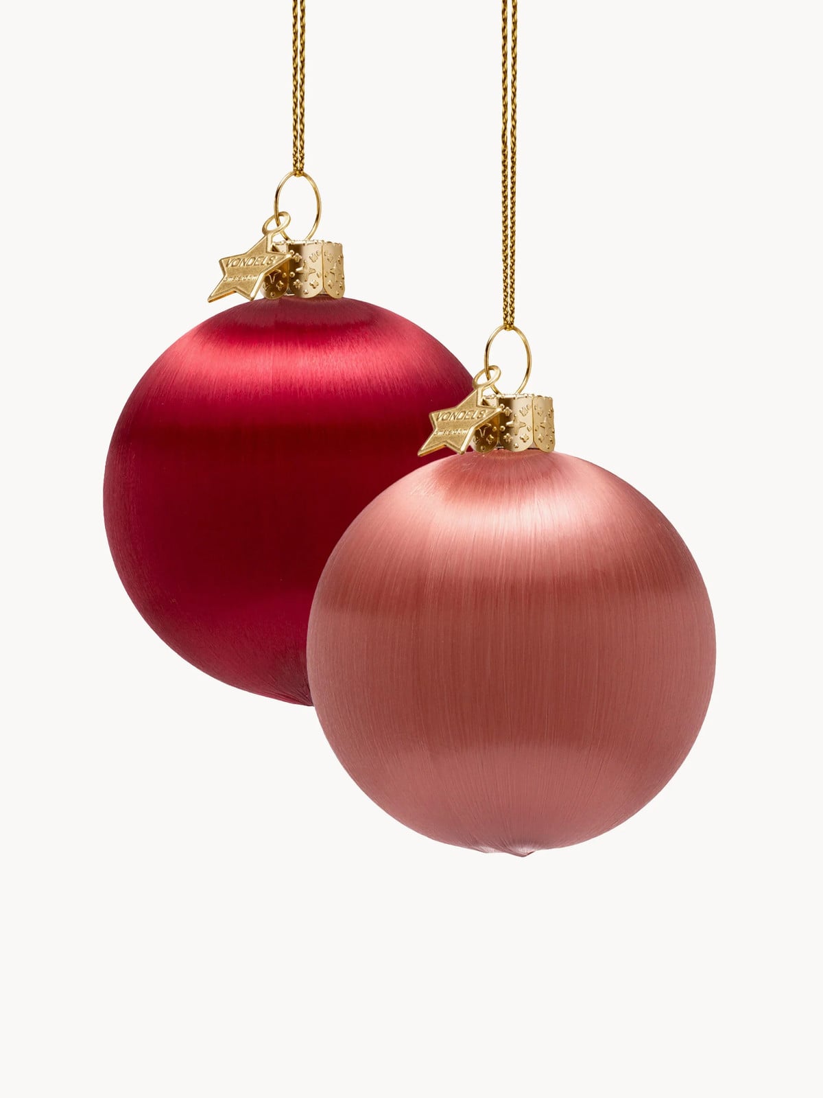 Vondels Kerstballen Glam, 4-delig