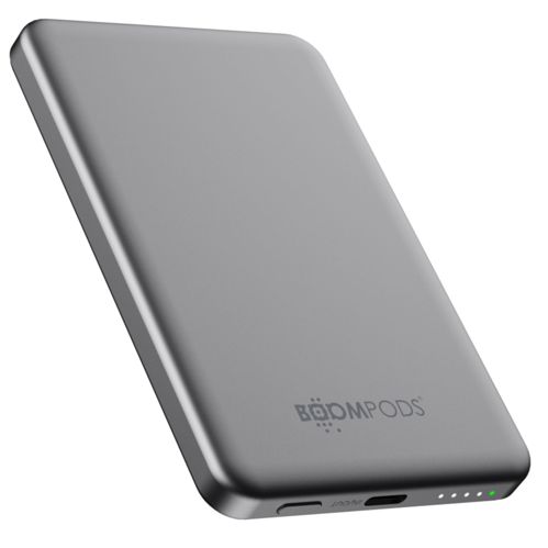 Boompods PowerSnap 5000mAh Graphite Magnetic Powerbank