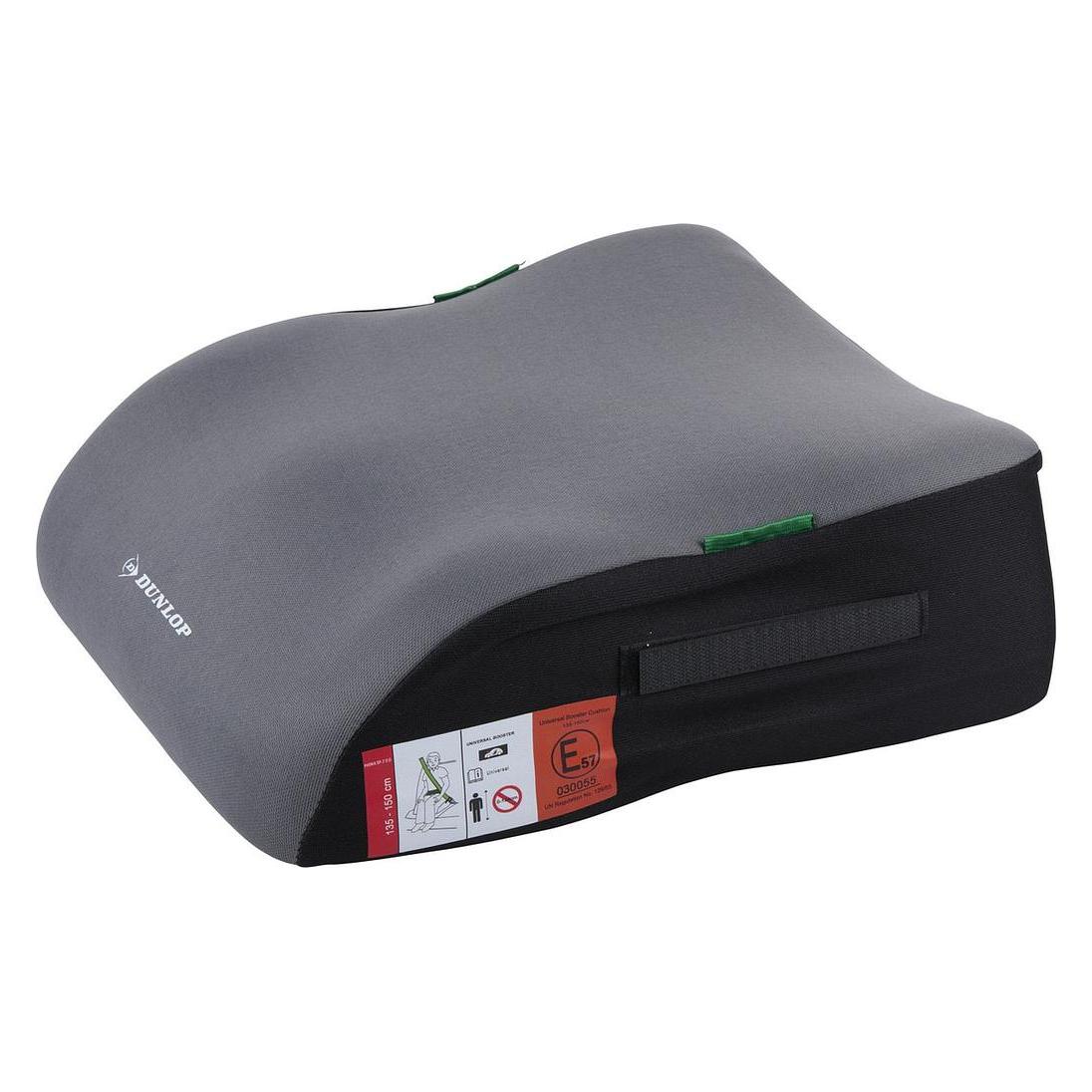 Dunlop Kindersitzerhöhung BUBU Grau (Kindersitzerhöhung, ECE R129/i-Size Norm) (8711252006765)