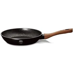 BerlingerHaus Bratpfanne Ø24cm mit Holzgriff Ebony Rosewood Collection, Pfanne + Kochtopf, Braun