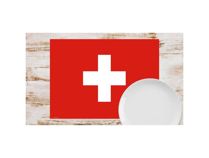 home24 Placemats Zwitserland set van 12 44 x 32cm meerdere kleuren