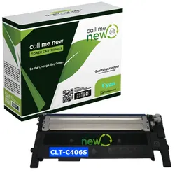 Callmenew Samsung CLT-C406S Toner – cyan – Alternativprodukt