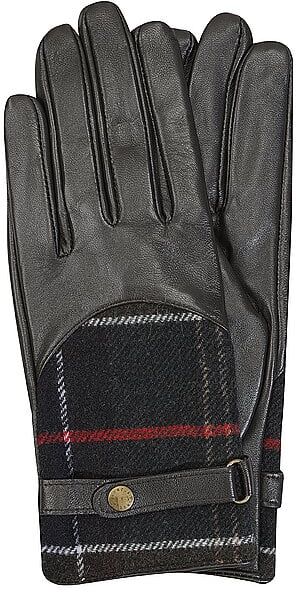 BARBOUR Lederhandschuhe DEE beige   L L