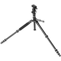 BIG Alu-Reisestativ TM-1250, Stativ, Schwarz