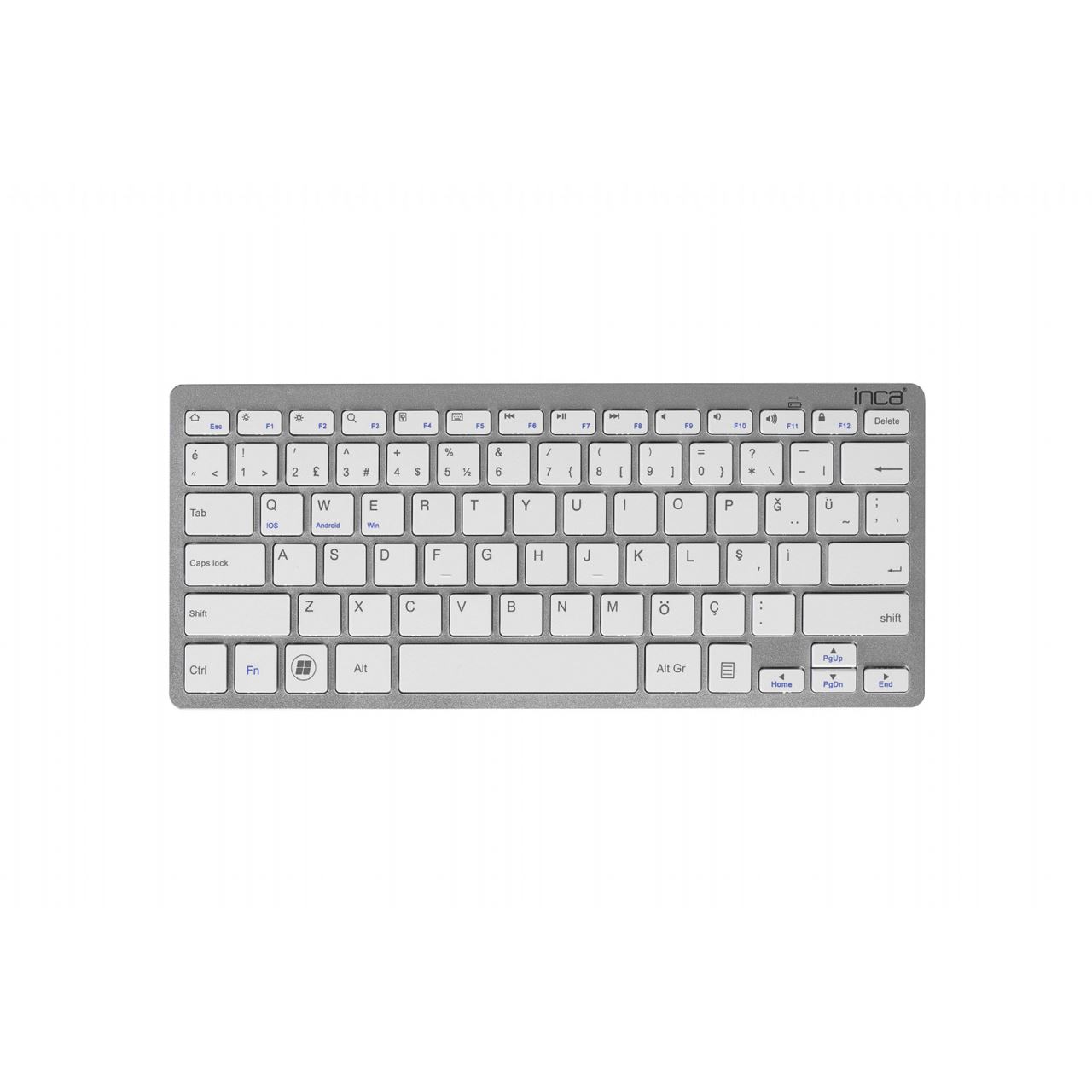 INCA IBK-569BT Smart Bluetooth Deutsch silber (kabellos)