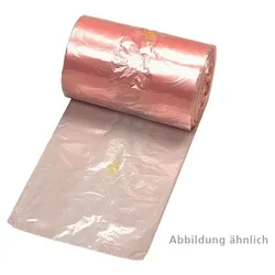 SAFEGUARD ESD-Müllbeutel, rosa, 180 Liter, 1 Rolle = 10 Beutel