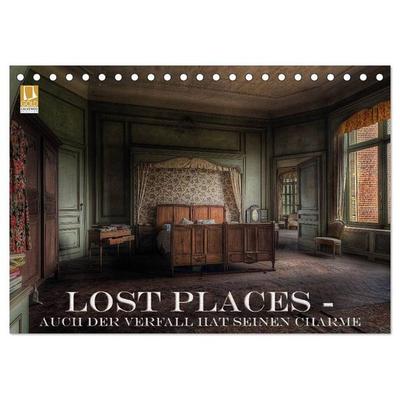 Lost Places - Auch der Verfall hat seinen Charme (Tischkalender 2027 DIN A5 quer), CALVENDO Monatskalender