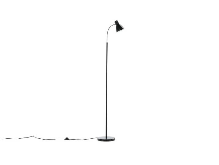 Stehlampe „Sina“ – Schlichtes Design mit schwenkbarem Kopf - Schwarz - Luxusbetten24