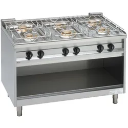 EKU Thermik 650 Gasherd EmaxxBurner Kompakt EB-650-GST-6