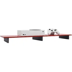 TVAUFSATZ Game Schwarz matt / Bordeaux Hochglanz