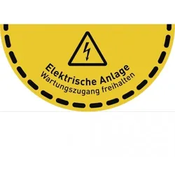 Dreifke® Aufkleber, Korrosiv (GHS 05), Folie, 15x15 mm, 1.000 Stück/Rolle