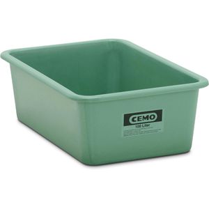 CEMO Großbehälter 1142, 100 Liter, grün, 88 x 29 x 58cm, aus GFK