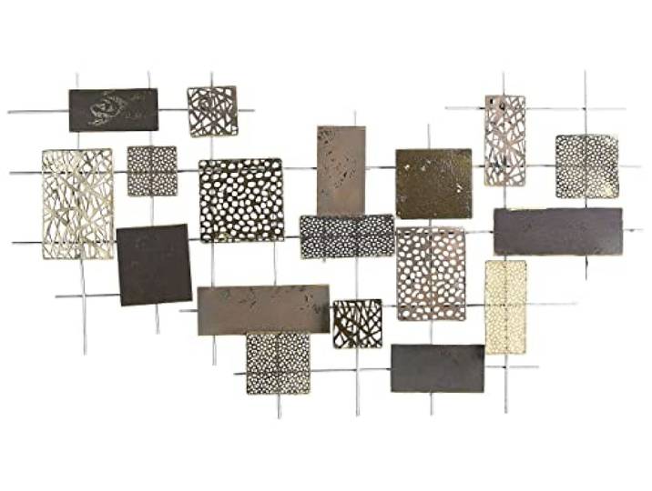 Beliani Elegante Wanddekoration gold Astatine