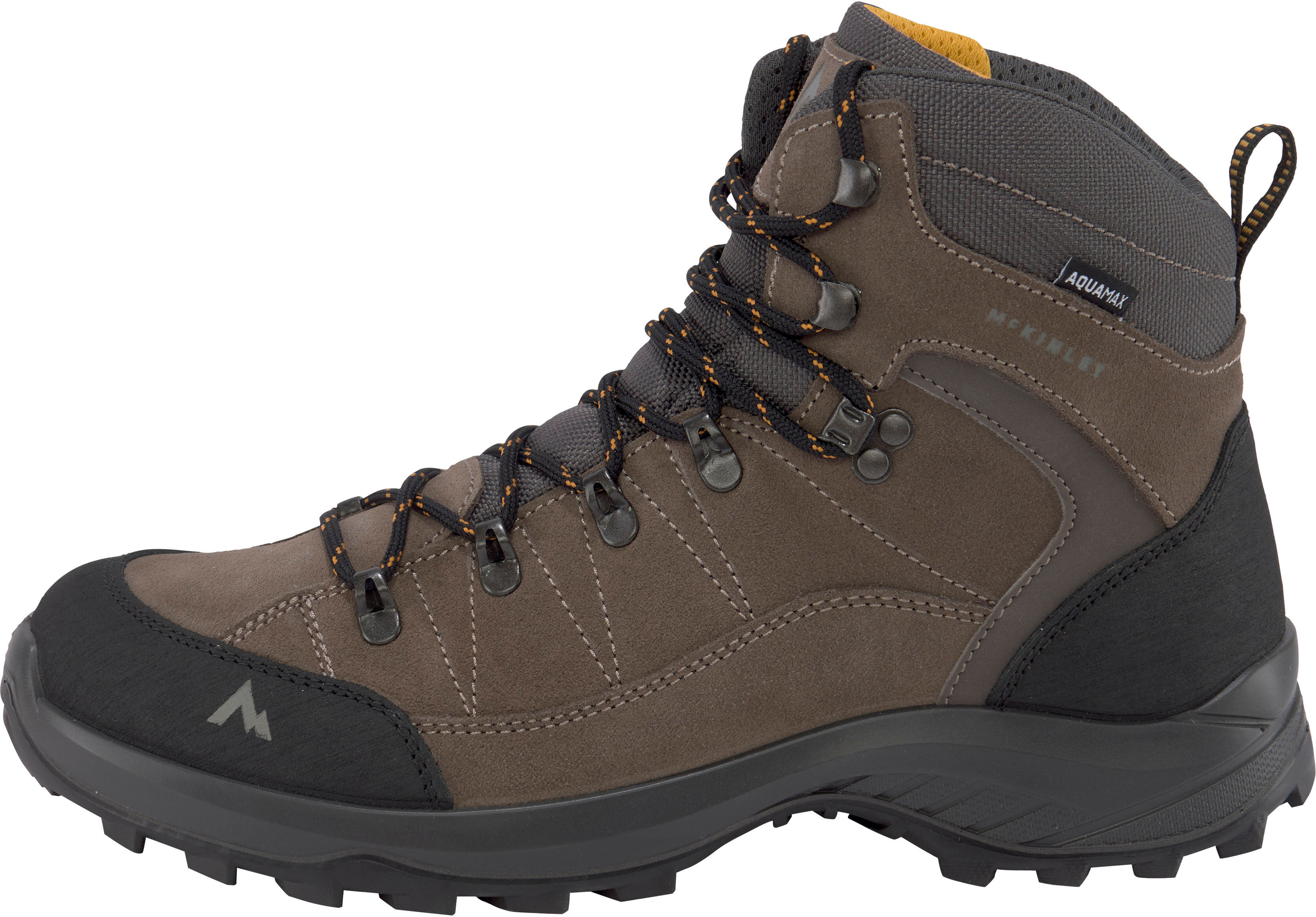 Wanderschuh MCKINLEY "Alpspitz AQX", Herren, Gr. 38, braun, Leder, Schuhe Wanderschuh braun 38