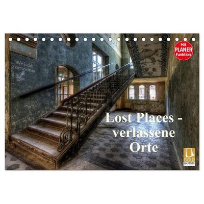 Lost Places - verlassene Orte (Tischkalender 2027 DIN A5 quer), CALVENDO Monatskalender