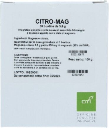 OTI Srl Citro-Mag 30 Bustine da 3,6g