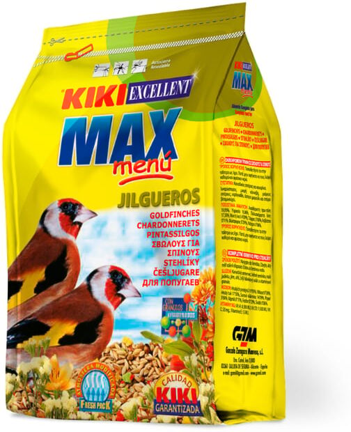 Kiki Max Menú Jilgueros 6 uds x 500g