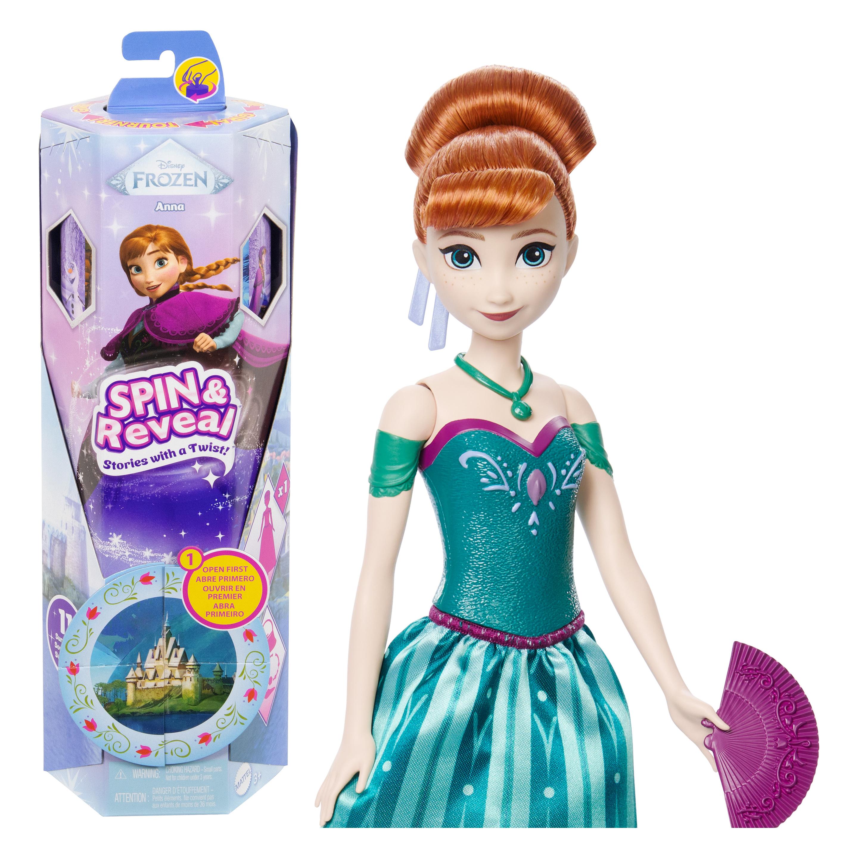 Disney Princess Disney Die Eiskönigin Spin & Reveal Anna Puppe (JBG60)