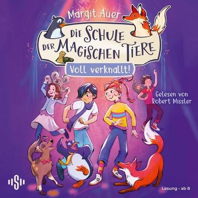 Die Schule der magischen Tiere 8: Voll verknallt! - Margit Auer, Audio, 9783844945812