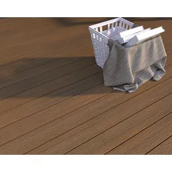 New TechWood Terrassendiele Deluxe UH02 - Teak - 13,8 x 2,3 x 400