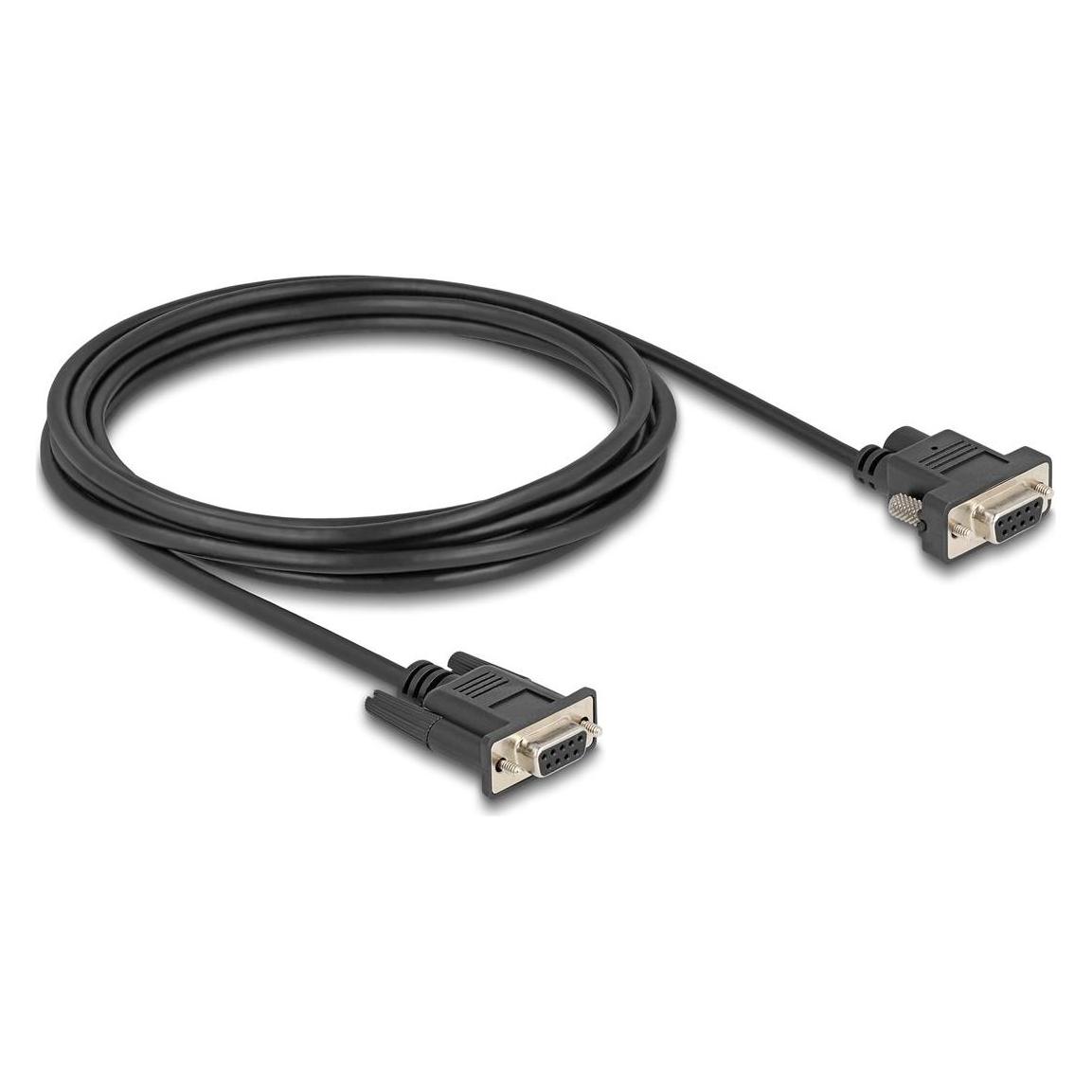 Delock Seriell Kabel RS-232 D-Sub9 Buchse zu D-Sub9 Buchse S (3 m) (88239)