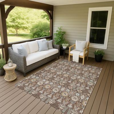 Addison Rugs Machine Washable Indoor/ Outdoor Traditional Xander Chantille Rug
