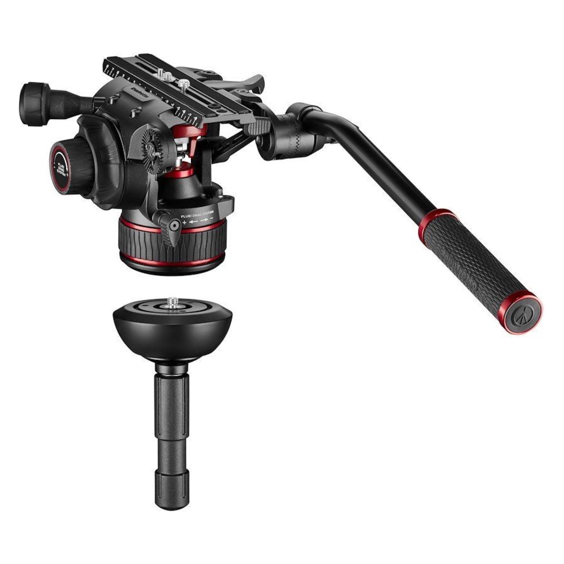 Manfrotto Nitrotech N12 & CF Twin MS (Carbon) (MVKN12TWINMC)