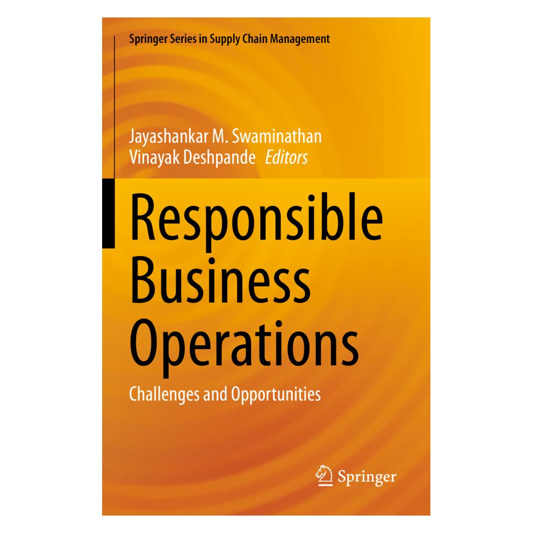 Springer Responsible Business Operations (Englisch, Softcover, Jayashankar M. Swaminathan, Vinayak Deshpande) (56232149)