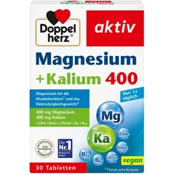 Doppelherz Magnesium 400 + Kalium 30 St