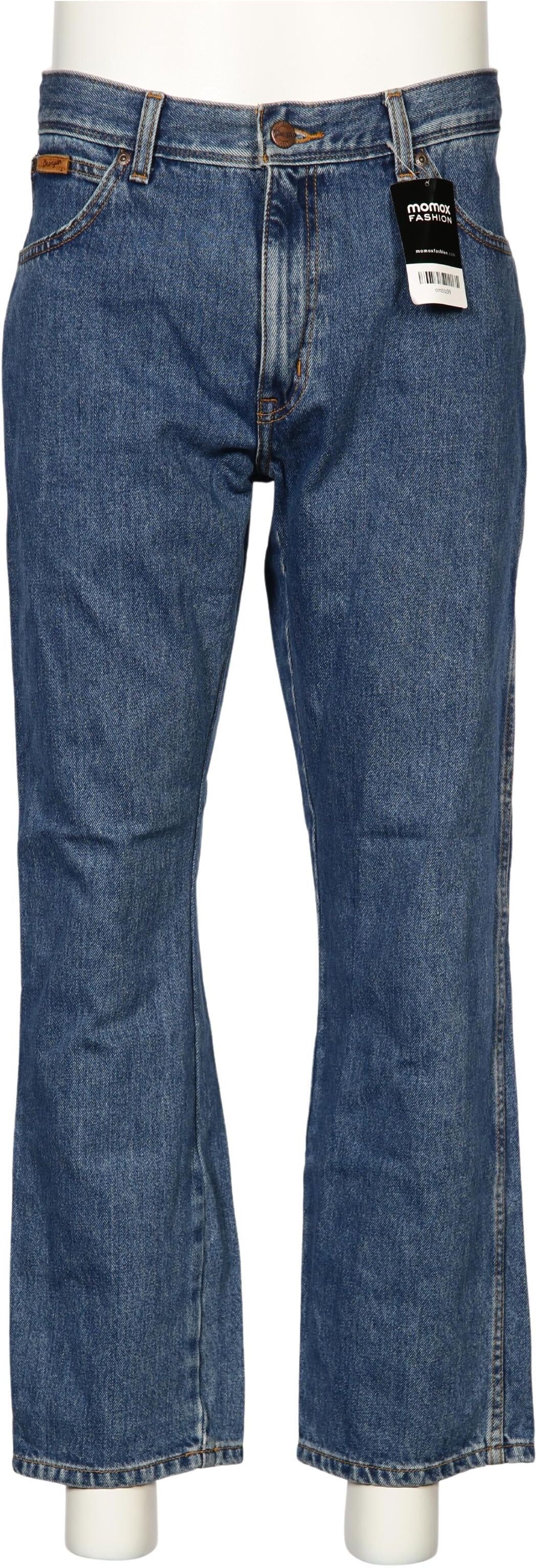 Wrangler Herren Jeans, Blau, Gr. W34, Baumwolle - Second Hand