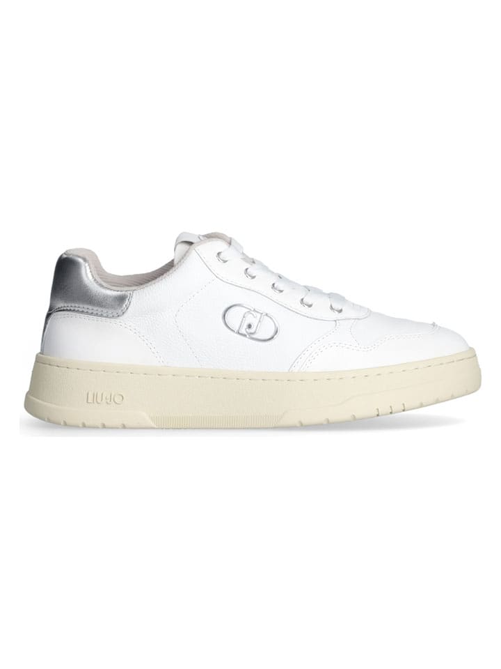Liu Jo Leder-Sneakers "Me" in Weiß - 39